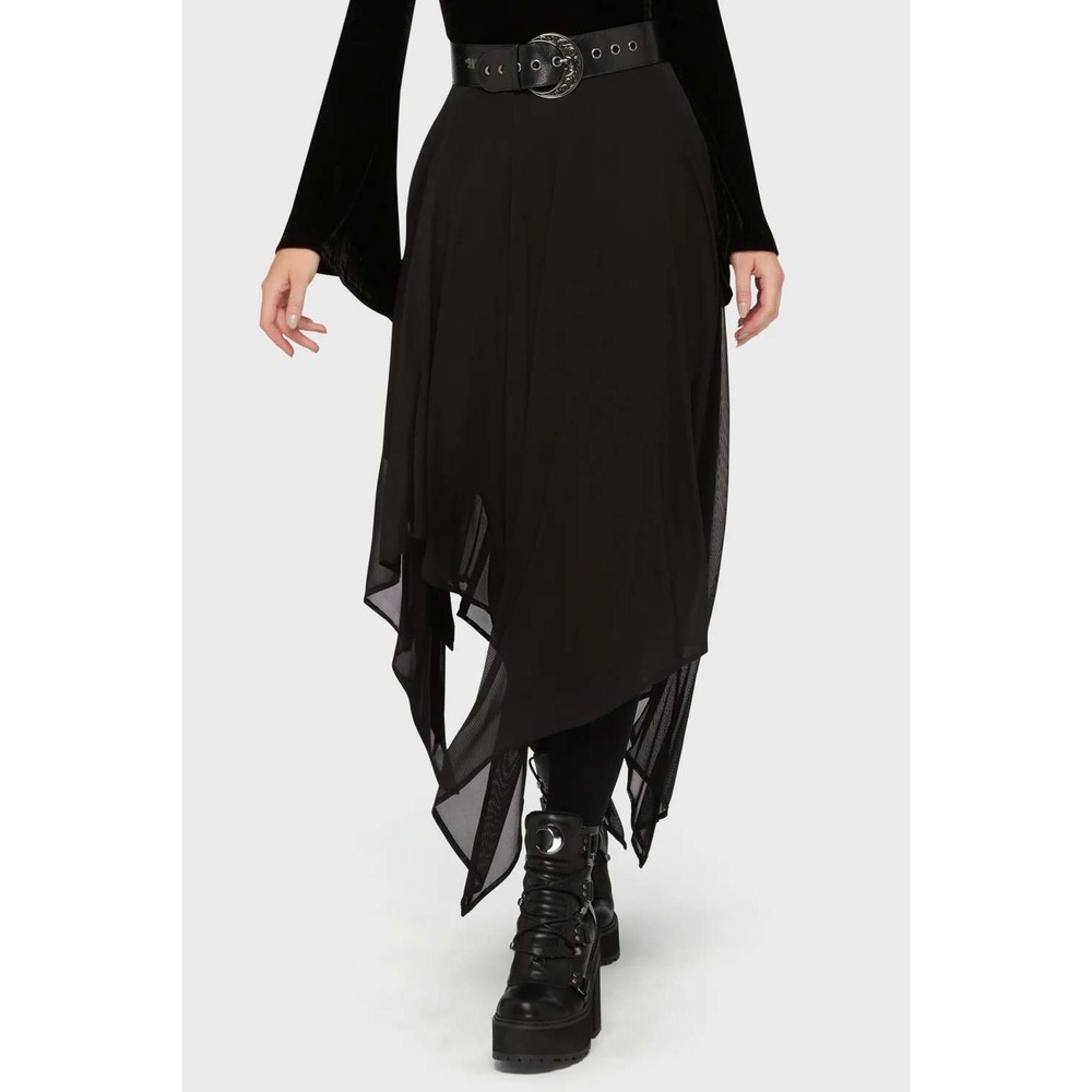 killstar nix maxi skirt plus size goth NWT - Picture 2 of 7